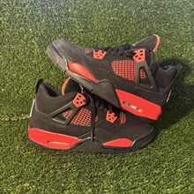 Load image into Gallery viewer, Size 7Y - Jordan 4 Retro Mid Red Thunder Kids