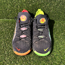 Load image into Gallery viewer, Size 6.5 (GS) - Kids Nike LeBron 18 Low Black Crimson Volt