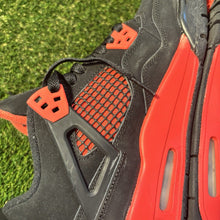 Load image into Gallery viewer, Size 7Y - Jordan 4 Retro Mid Red Thunder Kids
