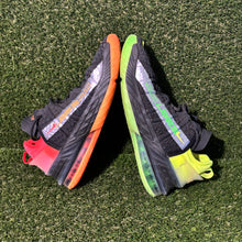 Load image into Gallery viewer, Size 6.5 (GS) - Kids Nike LeBron 18 Low Black Crimson Volt