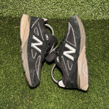 Load image into Gallery viewer, Size 6.5 - New Balance 990v4 Made In USA 2016 Black Silver Women's