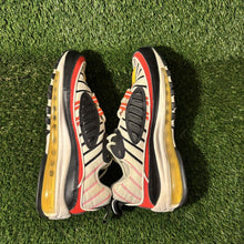 Load image into Gallery viewer, Size 7 (GS) - Nike Air Max 98 Low Black Bright Crimson Kids