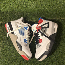 Load image into Gallery viewer, Size 7Y - Kids Jordan 4 Retro SE Mid What The 4
