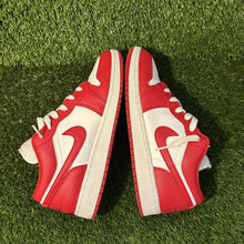 Load image into Gallery viewer, Size 6.5 (GS) - Kids Jordan 1 Low Gym Red - 553560-611
