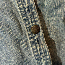 Load image into Gallery viewer, Harley Davidson Buttoned up Jean Jacket/Tee
