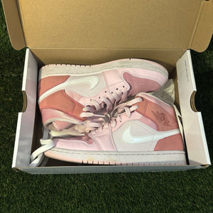 Size 8.5 - Air Jordan 1 Mid Digital Pink Women’s