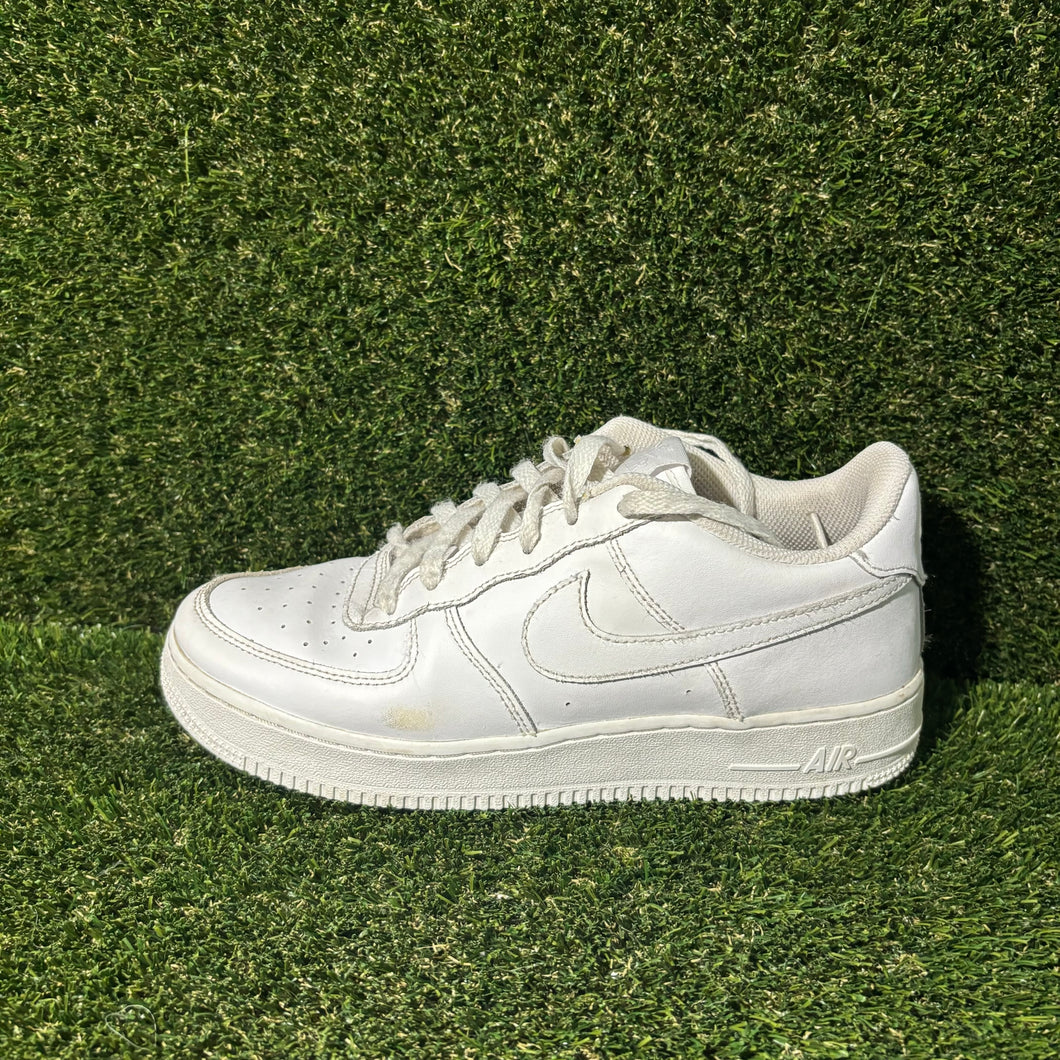 Kids Size 7 (GS) - Nike Air Force 1 Low White - 314192-117