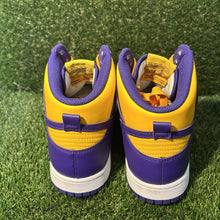 Load image into Gallery viewer, Size 10 - Nike Dunk High Lakers

