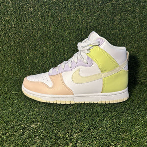 Size 8.5 - Nike Dunk High Lemon Twist Women’s