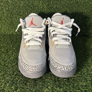 Size 7Y - Kids Jordan 3 Retro Mid Cool Grey GS