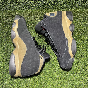 Kids Size 4 (GS) - Jordan 13 Retro Mid Olive