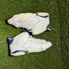 Load image into Gallery viewer, Size 10C - Kids Nike Air Jordan 6 Retro TD Midnight Navy White 384667-141
