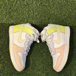 Size 8.5 - Nike Dunk High Lemon Twist Women’s