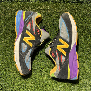 Size 3Y - Kids NEW BALANCE X DTLR 990V4 'WILD STYLE 2.0' PC990DL4