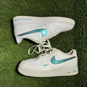 Size 7 (GS) - Kids Nike Air Force 1 Impact Next Nature Low White - FD0677-100