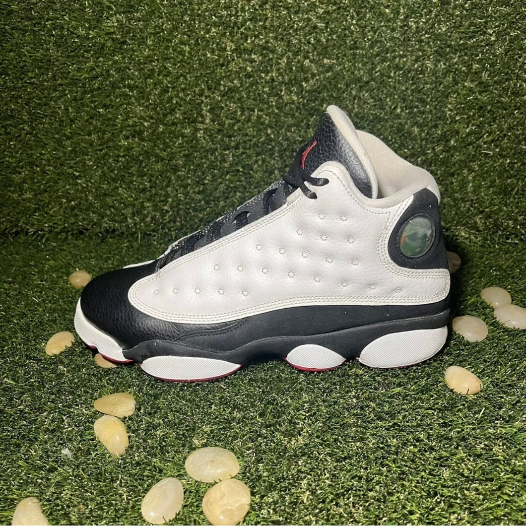 Kids Size 6.5Y - Nike Air Jordan 13 Retro He Got Game White Black 884129-104