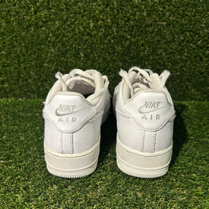 Kids Size 7 (GS) - Nike Air Force 1 Low White - 314192-117