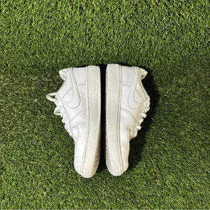 Size 1 (PS) - Kids Nike Force 1 LE Low Triple White