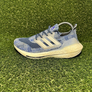 Size 7 - Adidas ULTRABOOST 21 PRIMEBLUE J 'CREW BLUE'