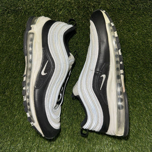 Size 10.5 - Nike Air Max 97 Black Metallic Silver