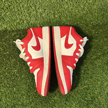 Load image into Gallery viewer, Size 6.5 (GS) - Kids Jordan 1 Low Gym Red - 553560-611
