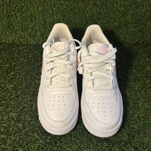 Size 6.5 (GS) - Kids Nike Air Force 1 Low White Pink Foam - CT3839-103