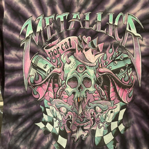 Metallica tie dye graphic Tee