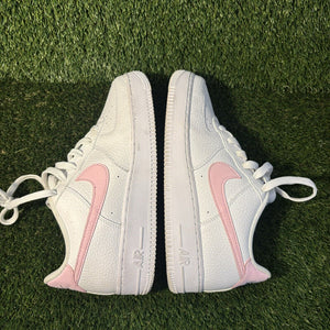 Size 6.5 (GS) - Kids Nike Air Force 1 Low White Pink Foam - CT3839-103