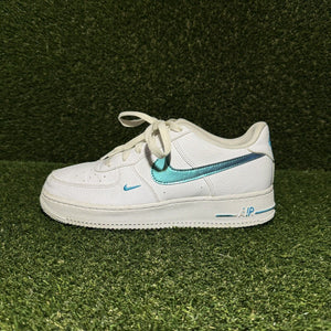 Size 7 (GS) - Kids Nike Air Force 1 Impact Next Nature Low White - FD0677-100